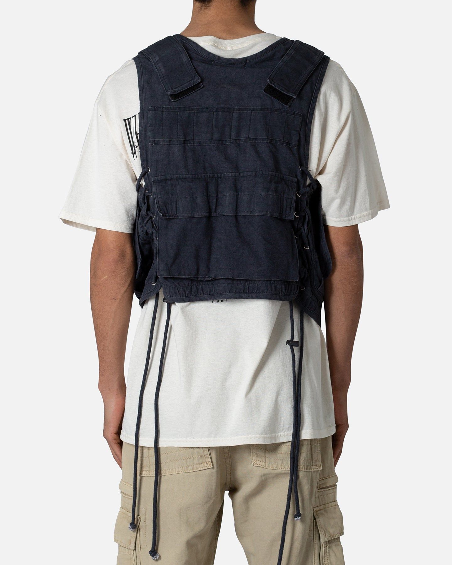 MNML Drawcord Utility Vest Black sold by Culture Kings product image thumbnail 4