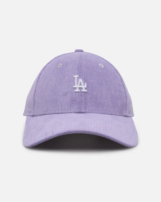 New Era Women's Los Angeles Dodgers 'Lilac Corduroy Mini' 9FORTY Strapback Lilac sold by Culture Kings