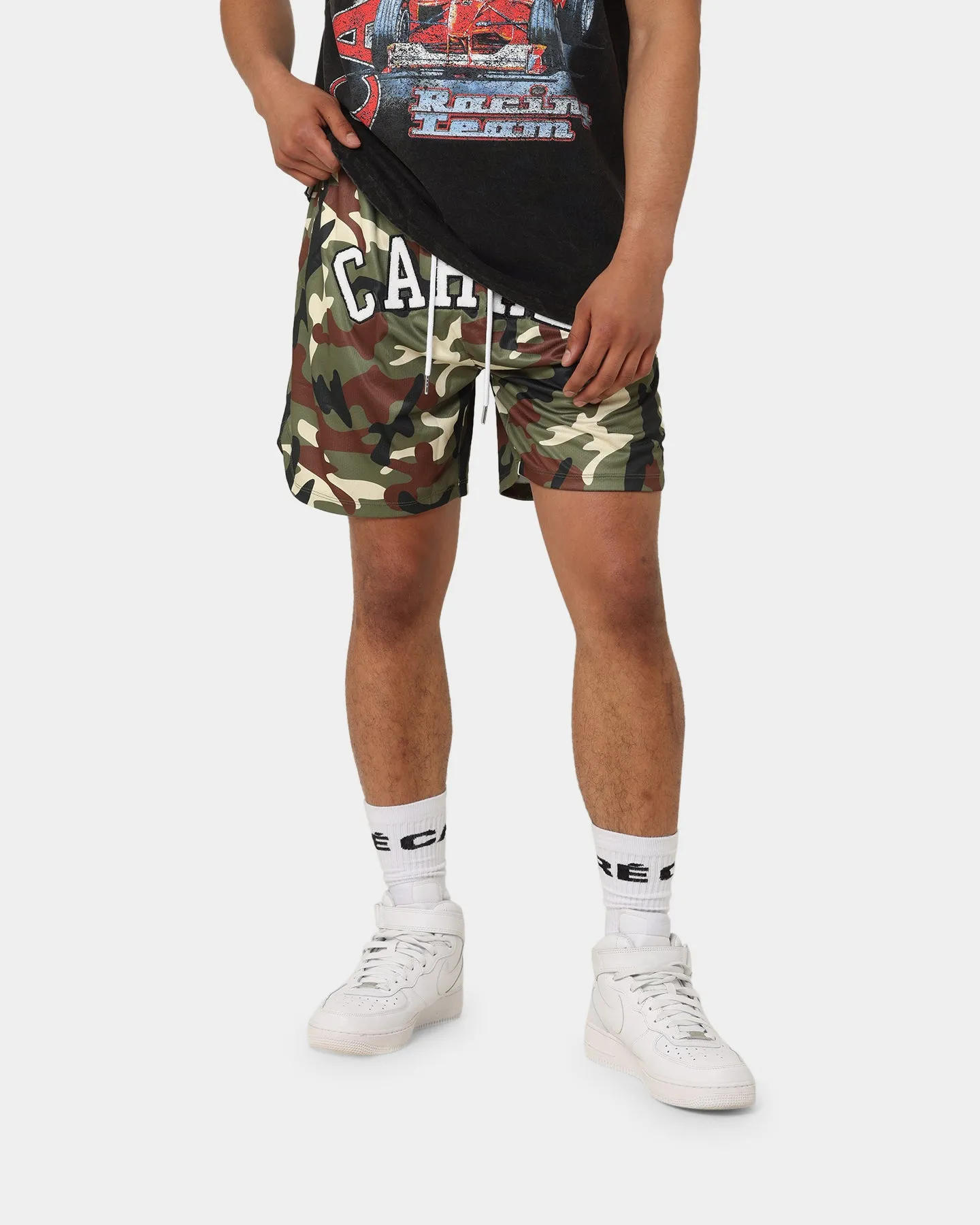 Carre C-Class Basketball Shorts Woodland Camo sold by Culture Kings