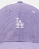 New Era Women's Los Angeles Dodgers 'Lilac Corduroy Mini' 9FORTY Strapback Lilac sold by Culture Kings