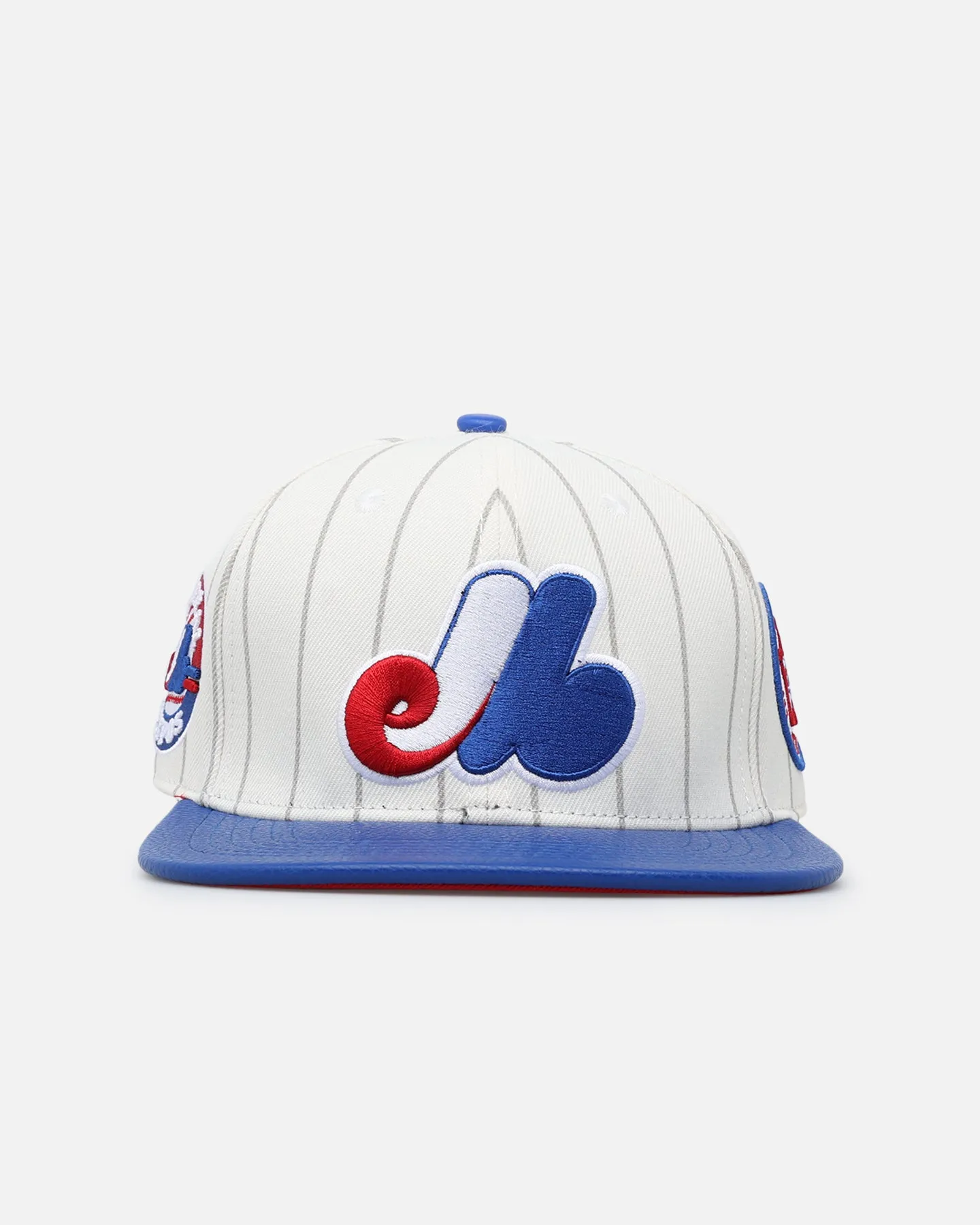 Pro Standard Montreal Expos Classic Logo Wool Strapback Eggshell/Yellow sold by Culture Kings product image thumbnail 2