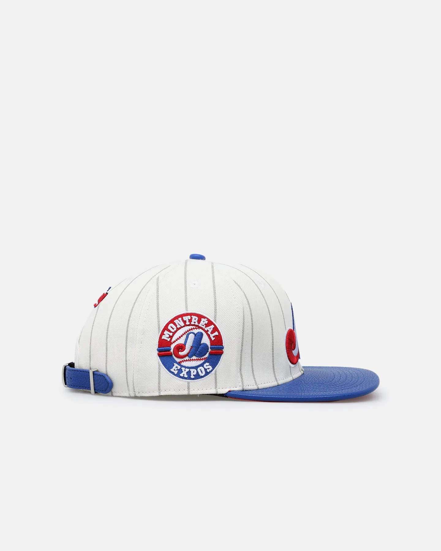 Pro Standard Montreal Expos Classic Logo Wool Strapback Eggshell/Yellow sold by Culture Kings product image thumbnail 5