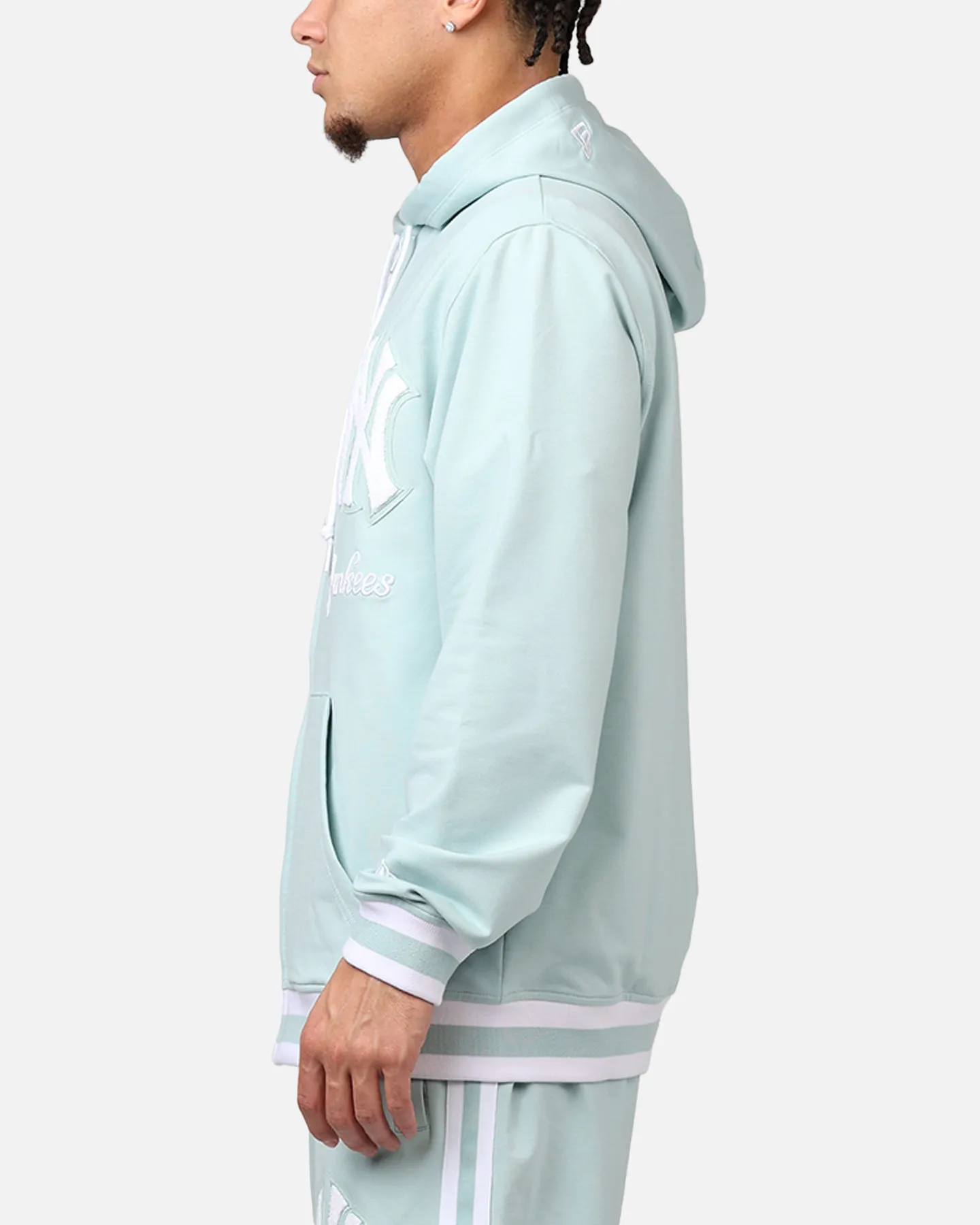 New Era New York Yankees 'Logo Select Mint' Full Zip Hoodie Mint/White sold by Culture Kings product image thumbnail 5