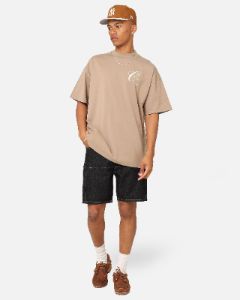 Carre Construct Denim Shorts Black sold by Culture Kings