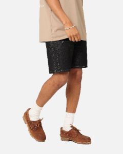 Carre Construct Denim Shorts Black sold by Culture Kings