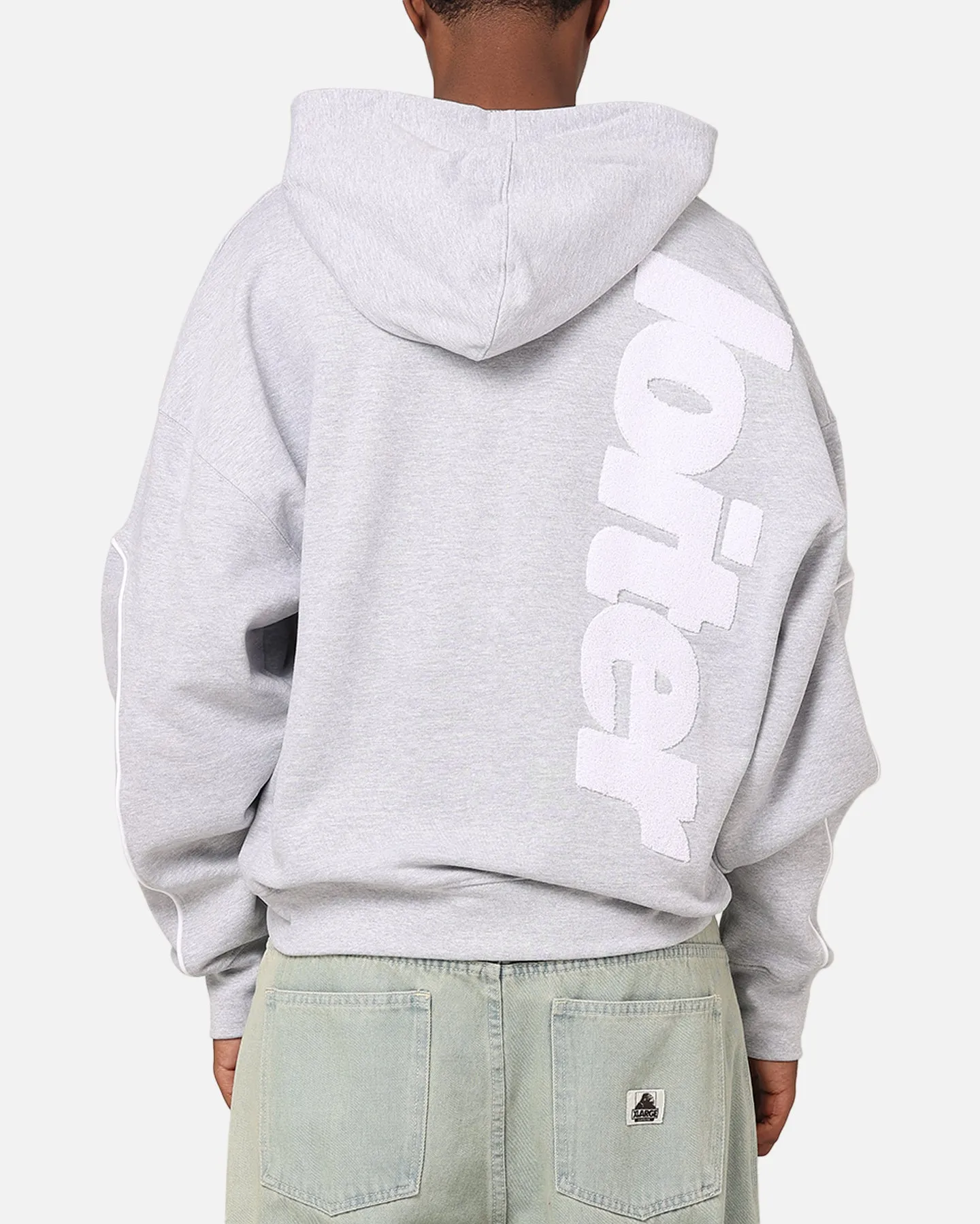 Loiter Pin Line Premium Hoodie Grey Marle sold by Culture Kings
