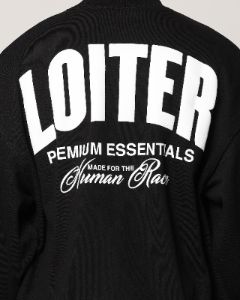 Loiter Essential Spire Crewneck Black sold by Culture Kings