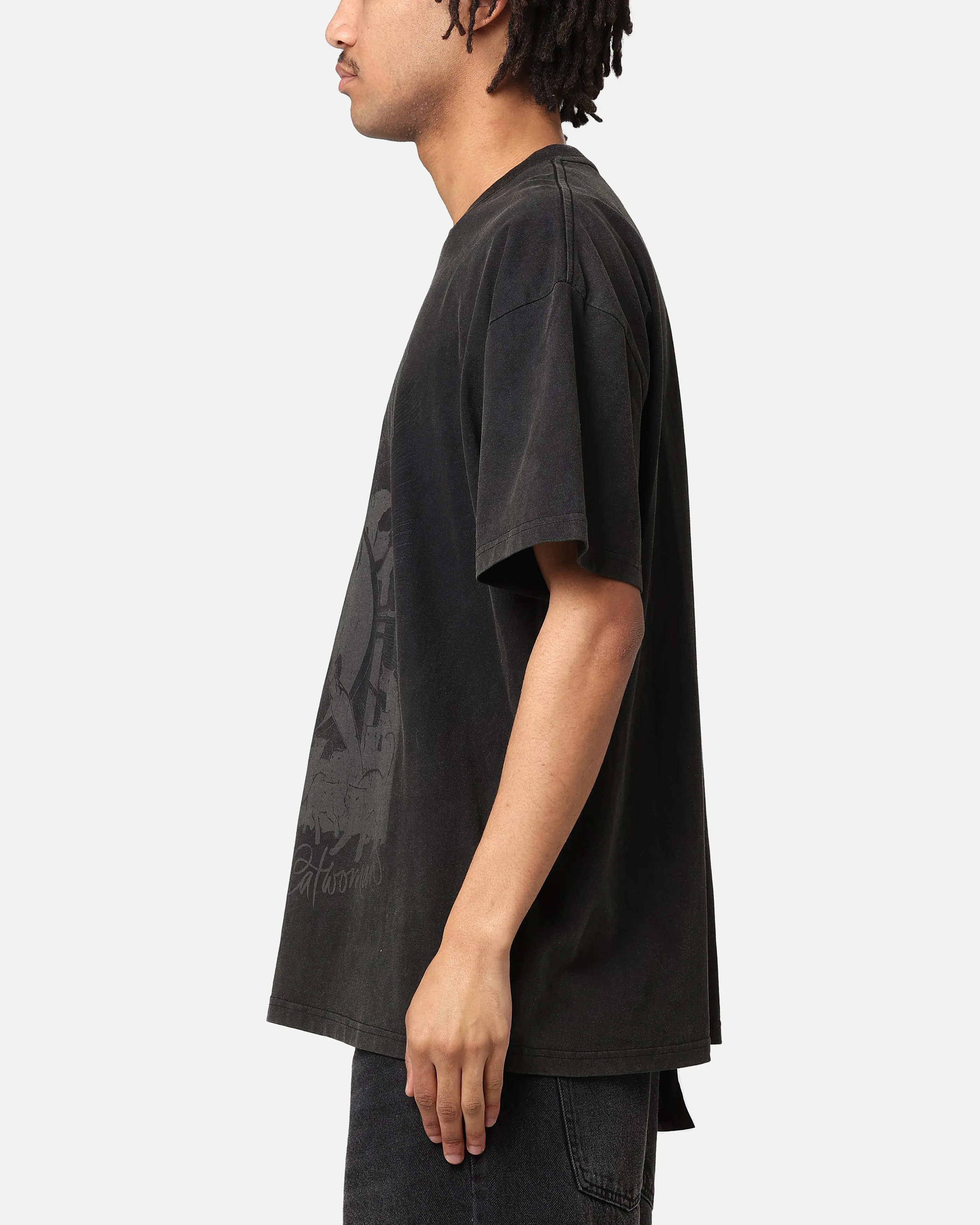 Goat Crew X DC Batman Catwoman Cats Heavy T-Shirt Vintage Black sold by Culture Kings product image thumbnail 5