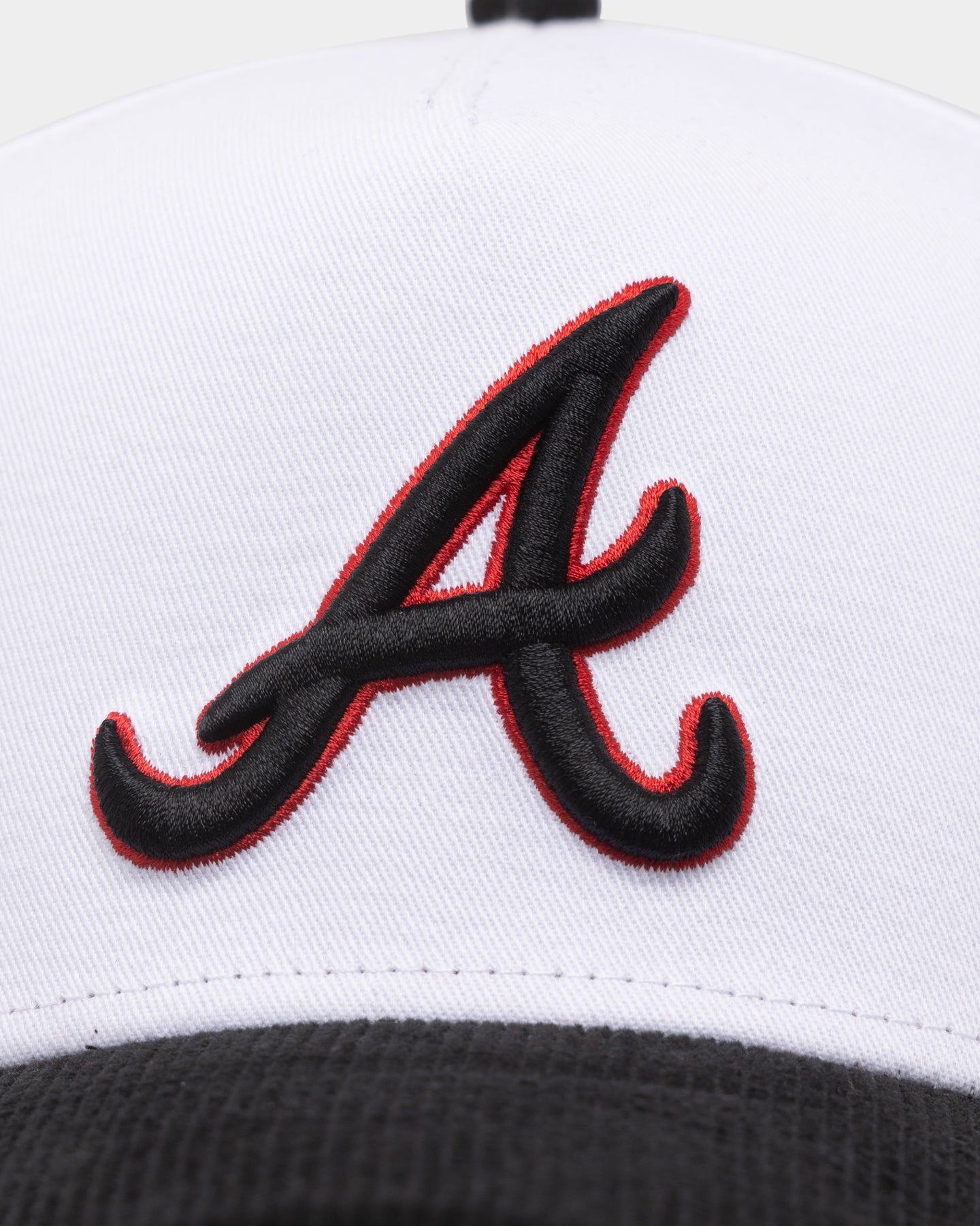 New Era Atlanta Braves 'Fire Red' 9FORTY A-Frame Snapback White/Black sold by Culture Kings product image thumbnail 5