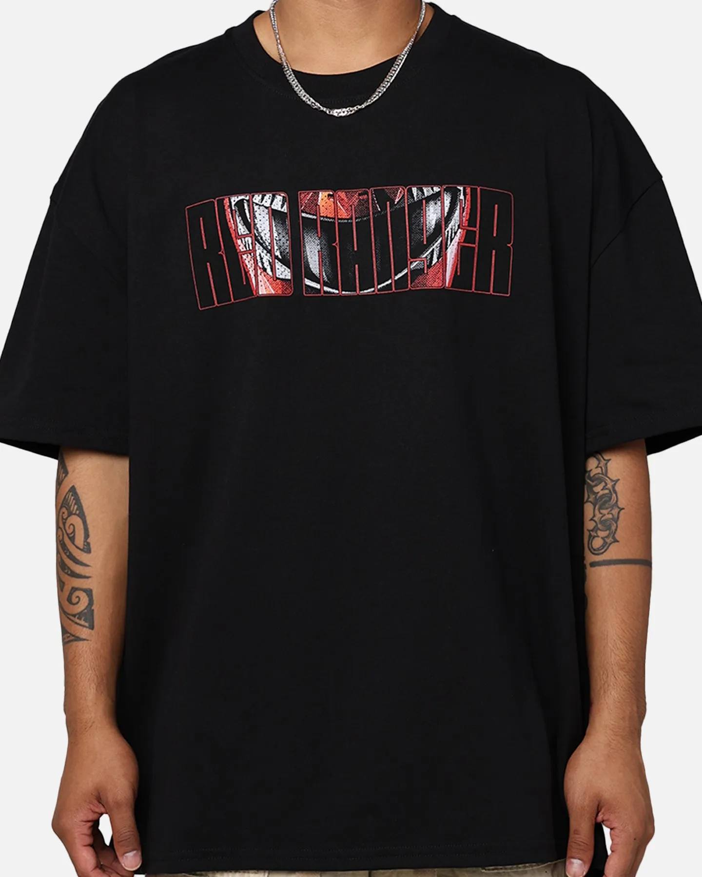 American Thrift X Power Rangers Red Ranger Box T-Shirt Black sold by Culture Kings product image thumbnail 2