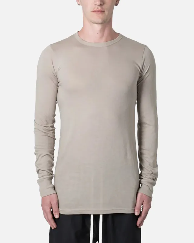 MNML Sheer Knit Jersey Long Sleeve T-Shirt Bone sold by Culture Kings