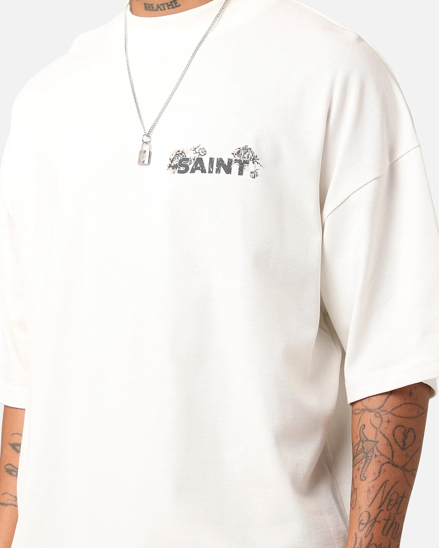 Saint Morta Wildflower T-Shirt Off White sold by Culture Kings product image thumbnail 4