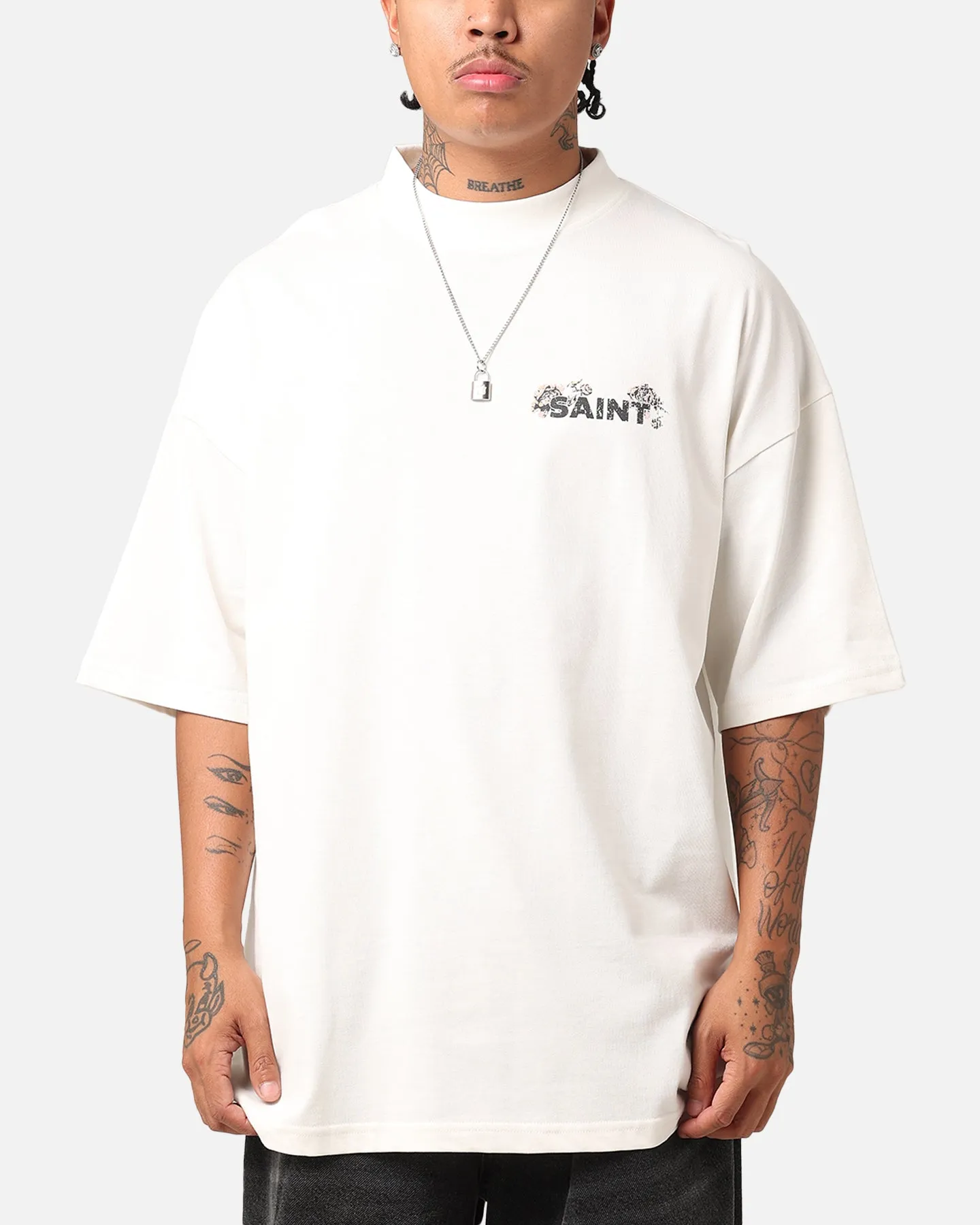 Saint Morta Wildflower T-Shirt Off White sold by Culture Kings product image thumbnail 2