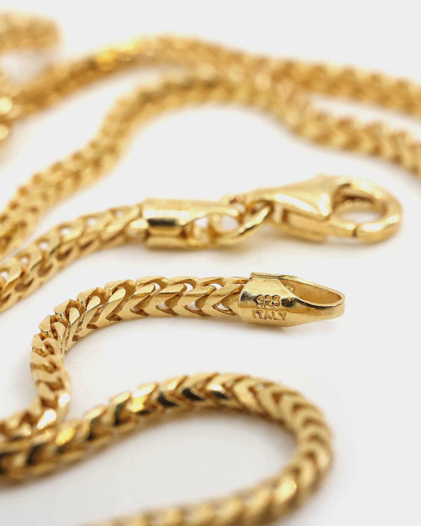 House Of Auric Franco 2.2mm 24" Chain 18k Gold Vermeil sold by Culture Kings product image thumbnail 6