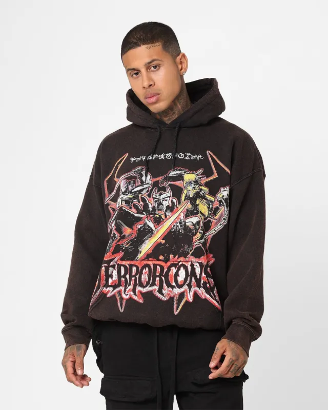 Goat Crew X Transformers Terrorcons Vintage Hoodie Black Wash sold by Culture Kings