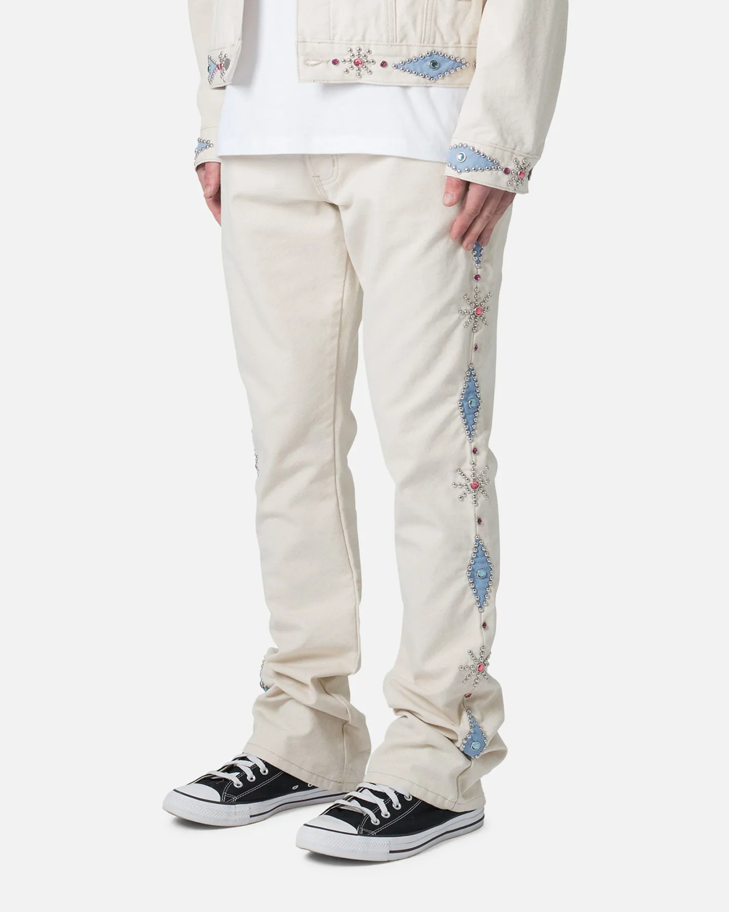 MNML B379 Flare Denim Jeans Multi sold by Culture Kings product image thumbnail 2