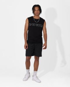 Saint Morta Origins Muscle T-Shirt Black/White sold by Culture Kings