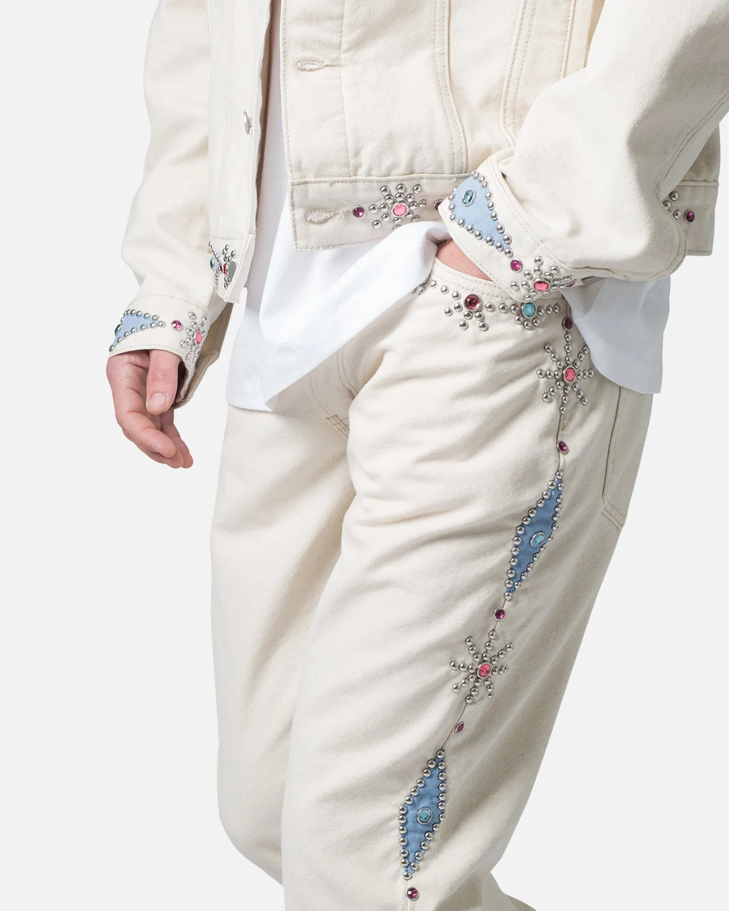 MNML B379 Flare Denim Jeans Multi sold by Culture Kings product image thumbnail 5