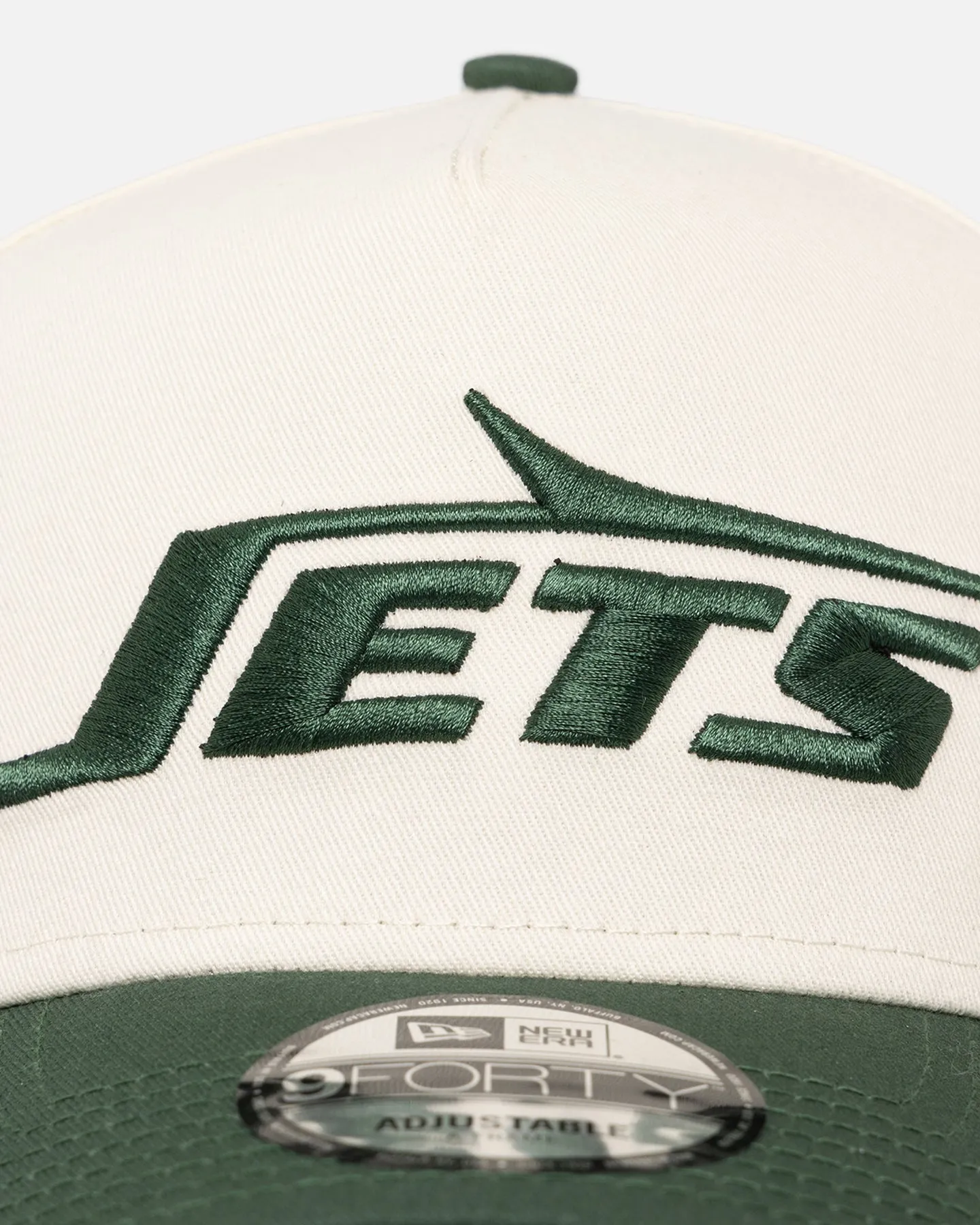 New Era New York Jets 'NFL City Originals' 9FORTY A-Frame Snapback Chrome White/OTC sold by Culture Kings product image thumbnail 5