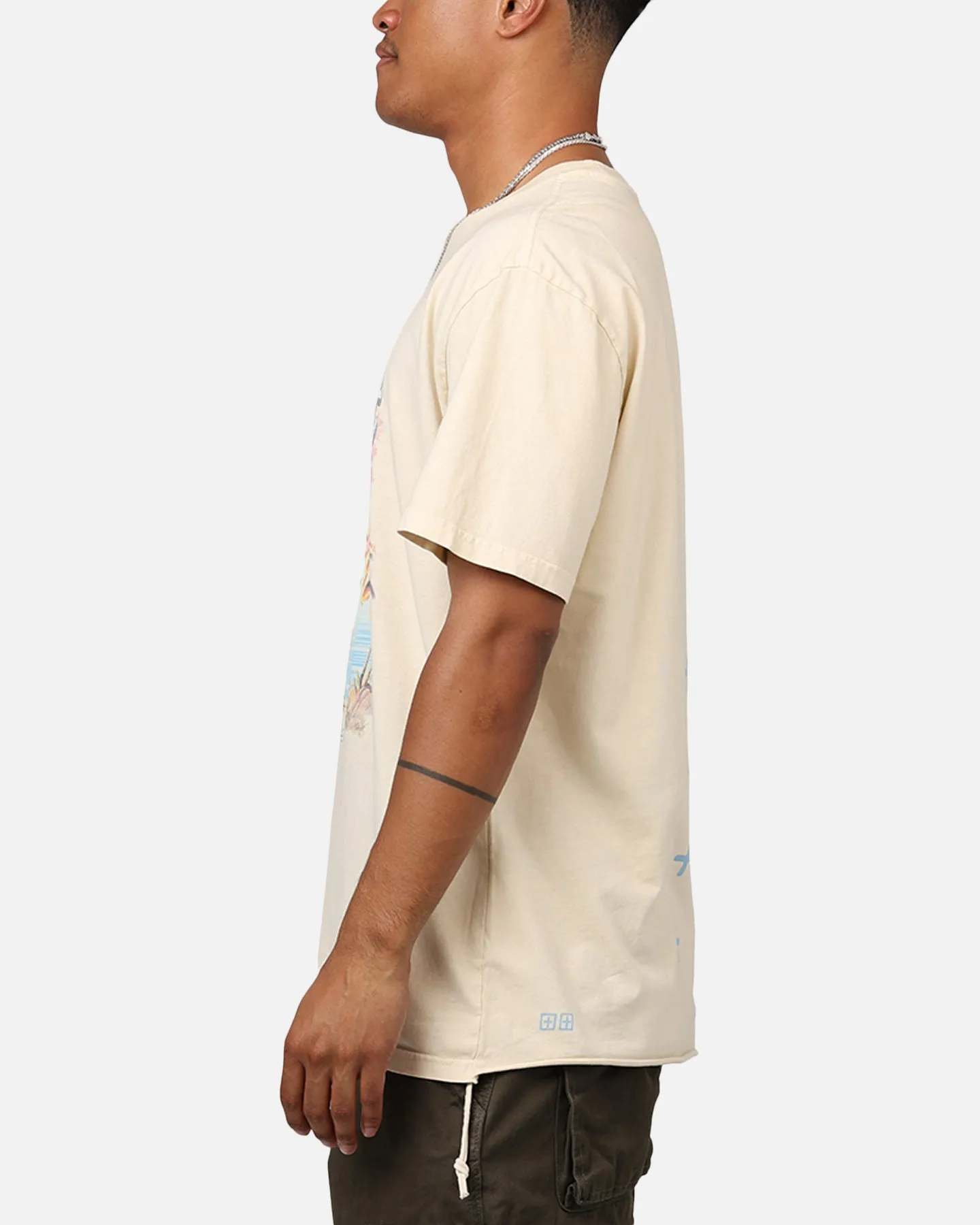 Ksubi Paradise Biggie T-Shirt Tan sold by Culture Kings product image thumbnail 5
