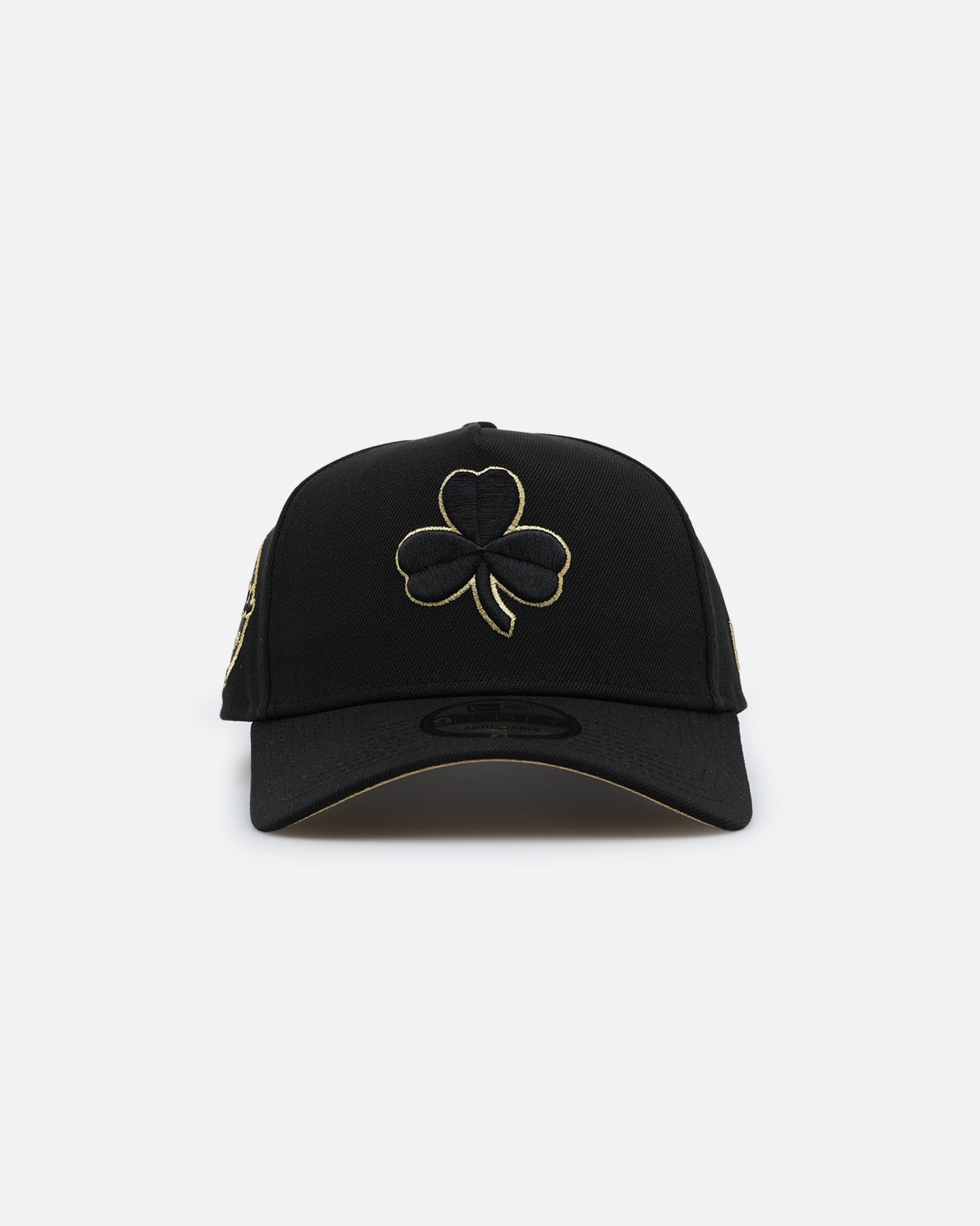 New Era Boston Celtics 'NBA Gold Links' 9FORTY A-Frame Snapback Black/Gold sold by Culture Kings