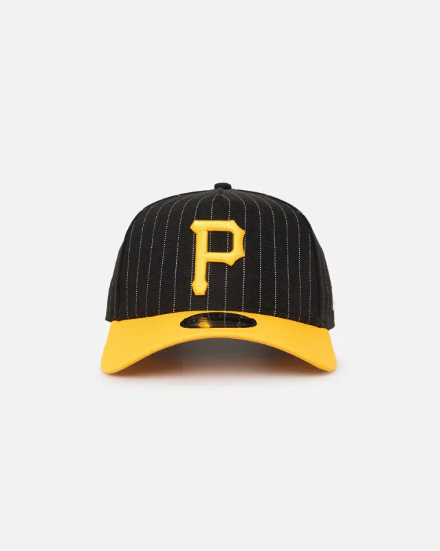 New Era Pittsburgh Pirates '2-Tone Pinstripe' 9FORTY A-Frame Snapback Pinstripe sold by Culture Kings
