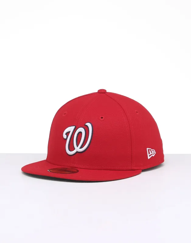 New Era Washington Nationals 9FIFTY Fitted Red/OTC sold by Culture Kings