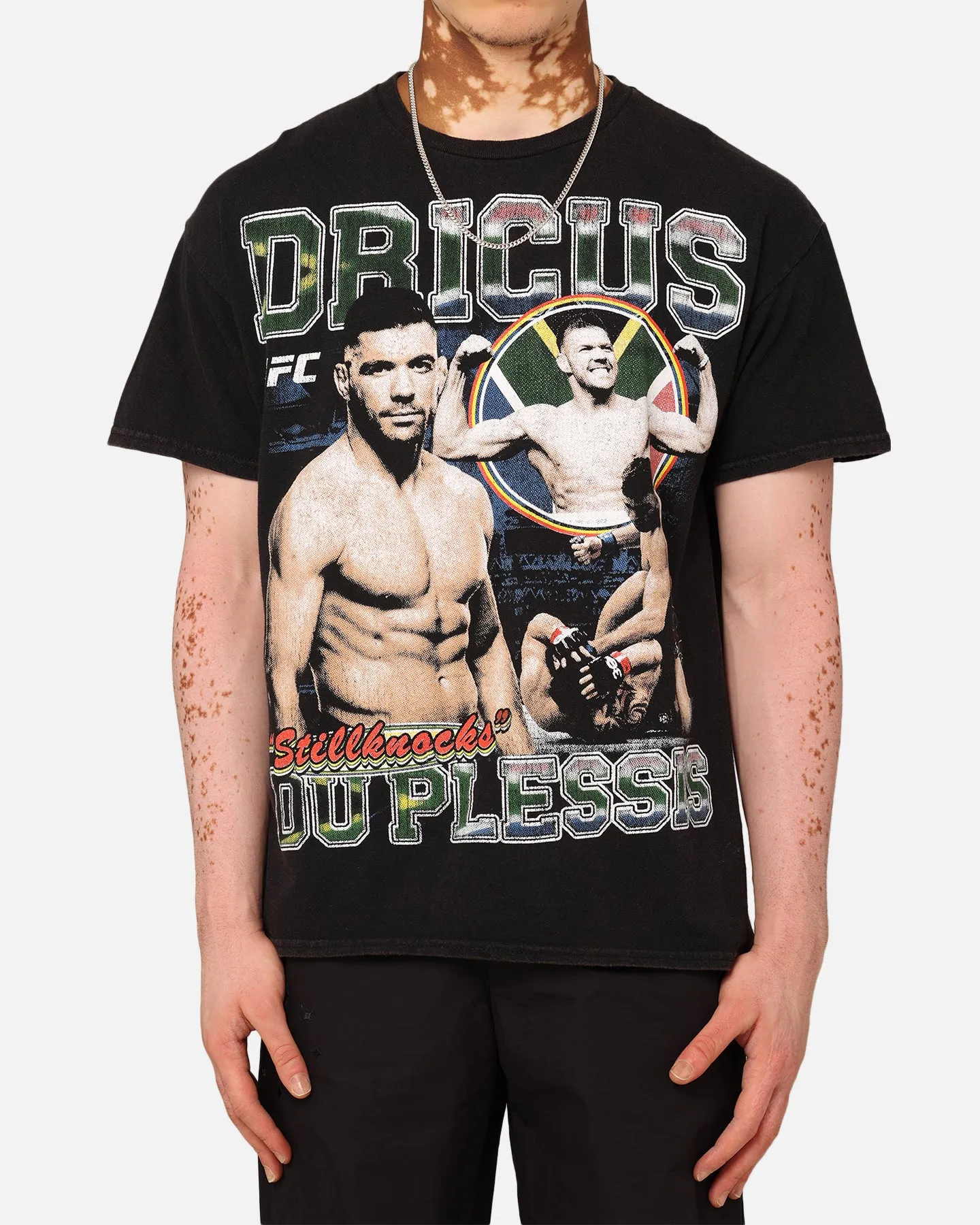 UFC By Goat Crew Dricus Du Plessis Vintage T-Shirt Black Wash sold by Culture Kings product image thumbnail 3