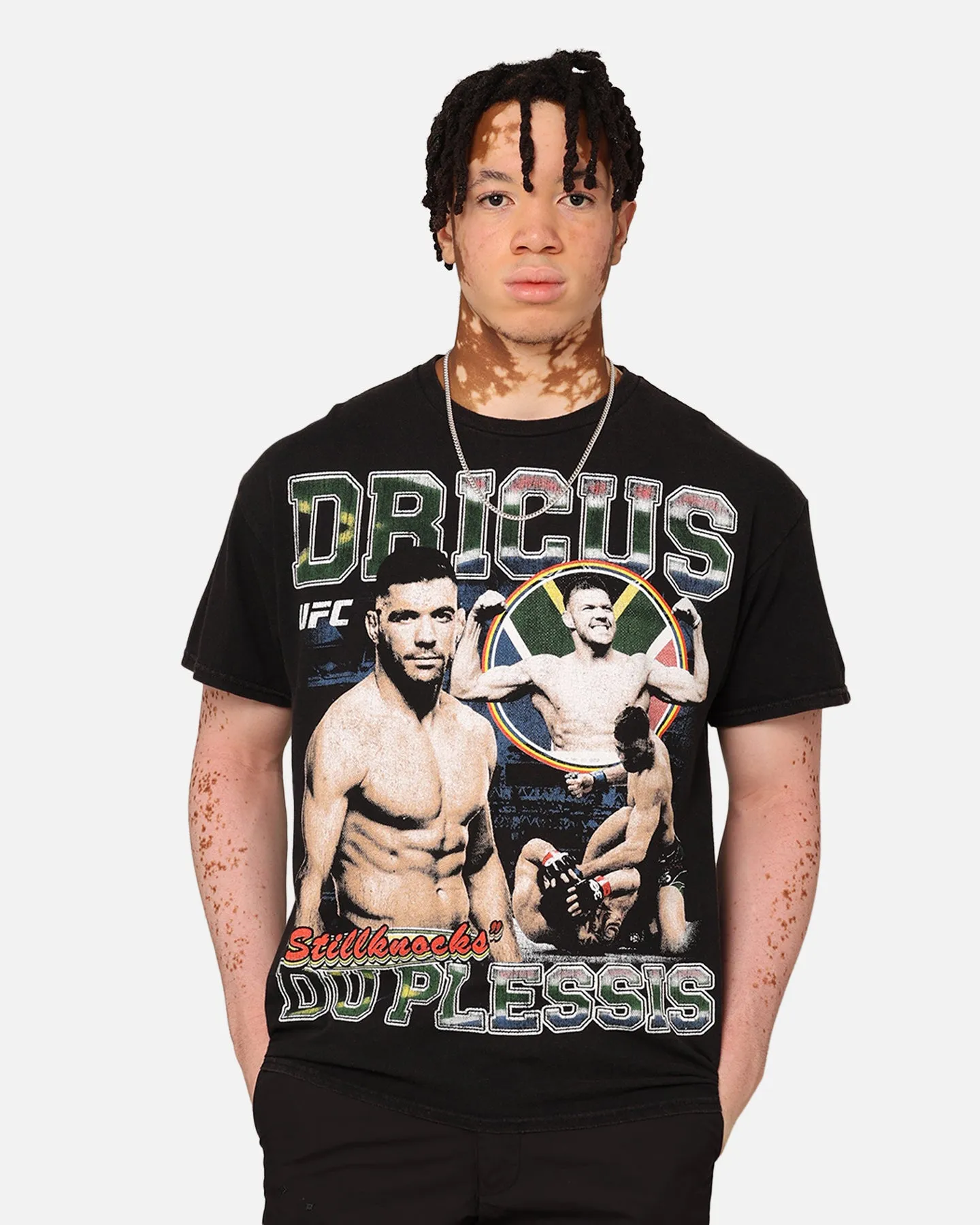 UFC By Goat Crew Dricus Du Plessis Vintage T-Shirt Black Wash sold by Culture Kings