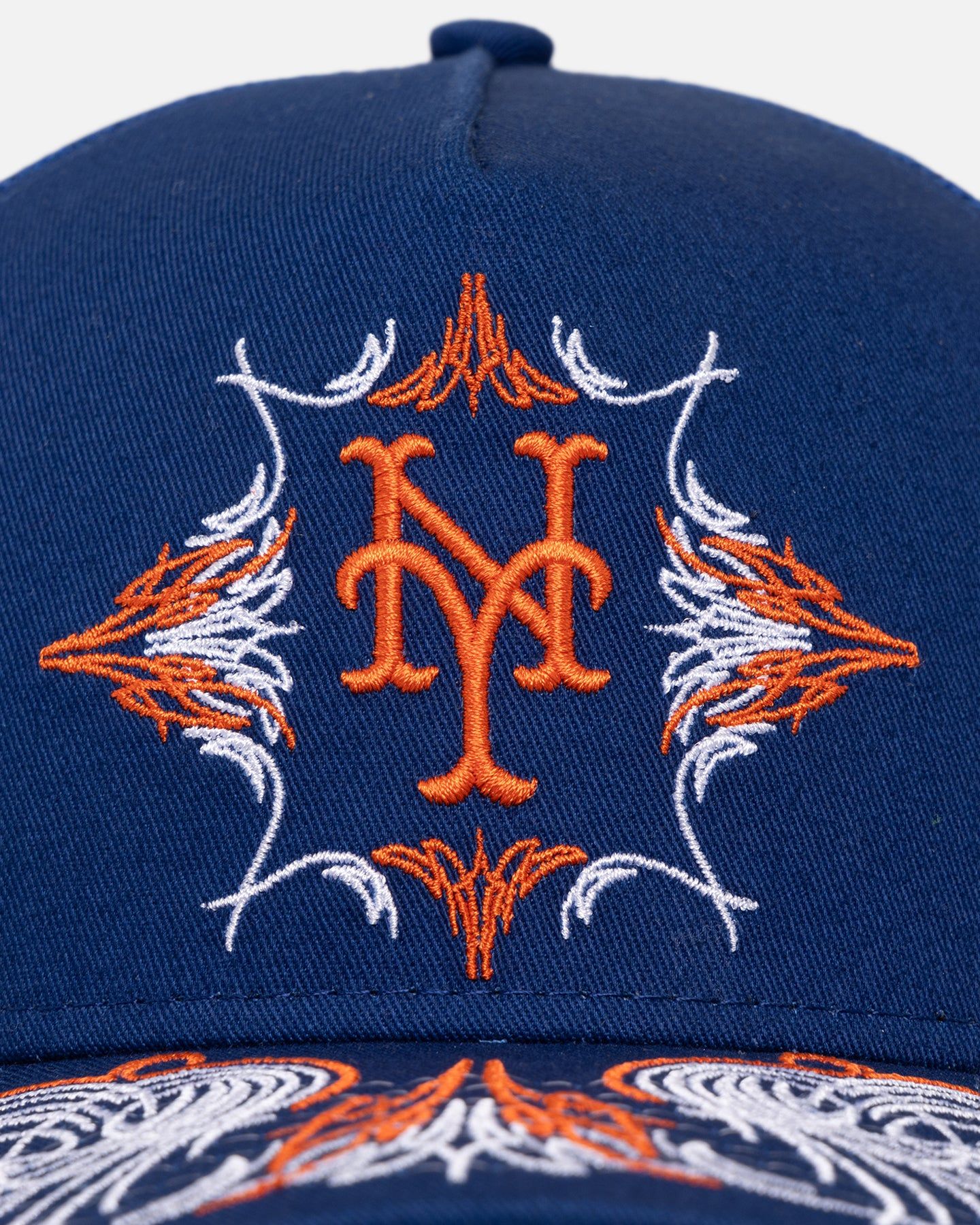 New Era New York Mets 'Flare Designs' 9FORTY A-Frame Trucker Snapback Original Team Colours sold by Culture Kings product image thumbnail 5