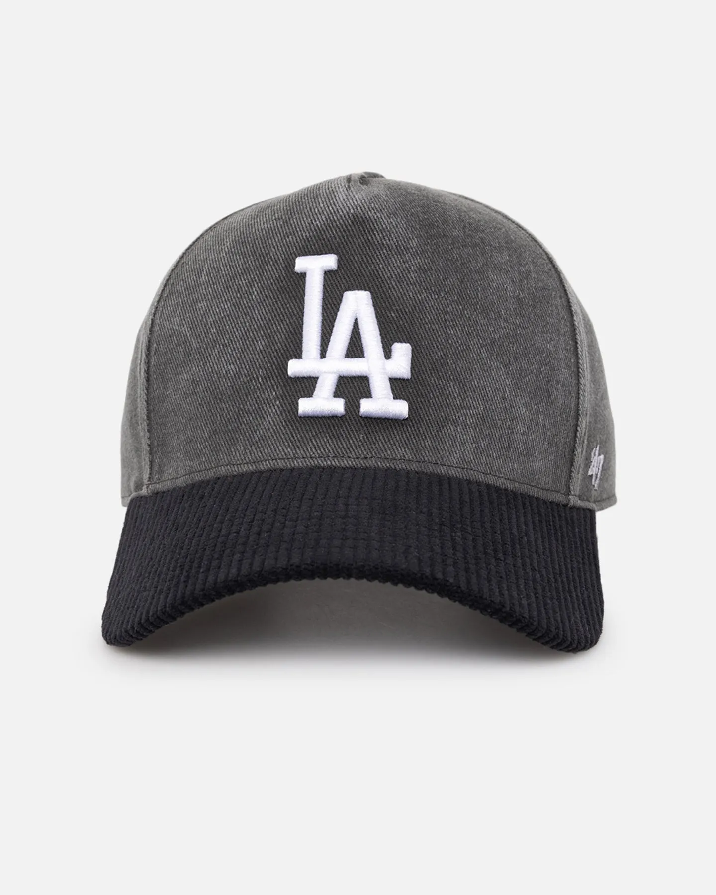 47 Brand Los Angeles Dodgers 'Apollo Corduroy' Offside DT Snapback Black sold by Culture Kings