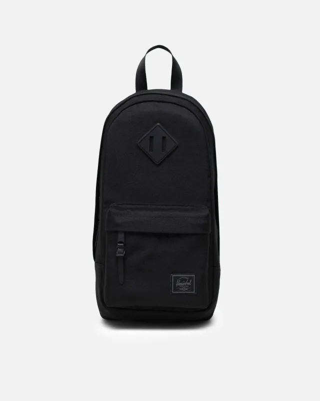 Herschel Bag Co Heritage Shoulder Bag Black Tonal sold by Culture Kings