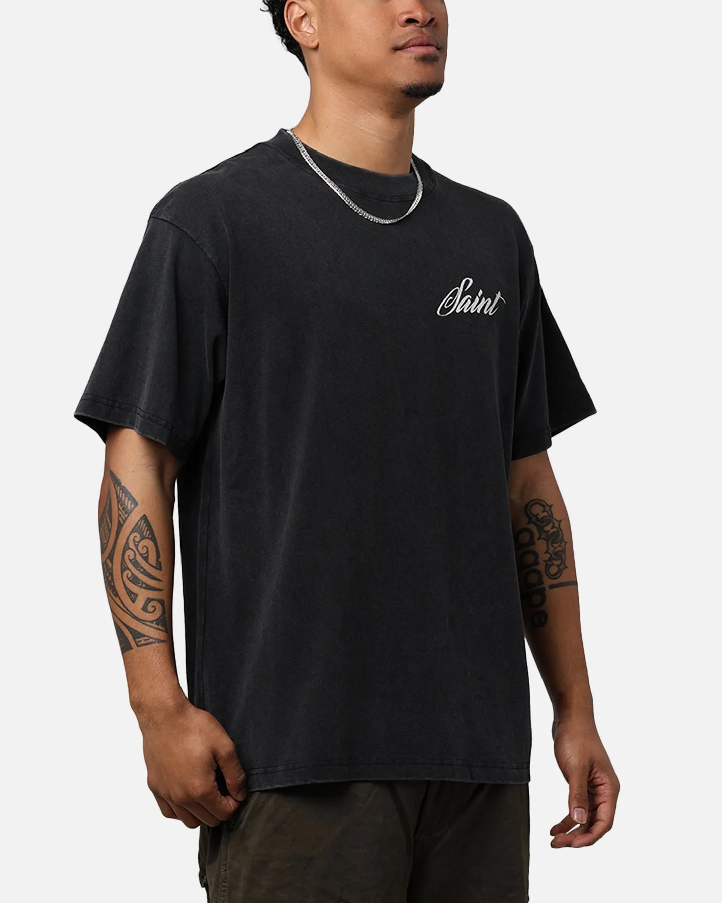 Saint Morta Guardian T-Shirt Vintage Black sold by Culture Kings product image thumbnail 4