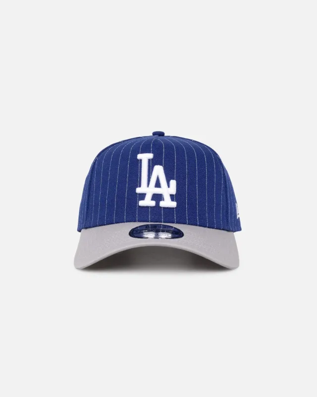 New Era Los Angeles Dodgers '2-Tone Pinstripe' 9FORTY A-Frame Snapback Pinstripe sold by Culture Kings