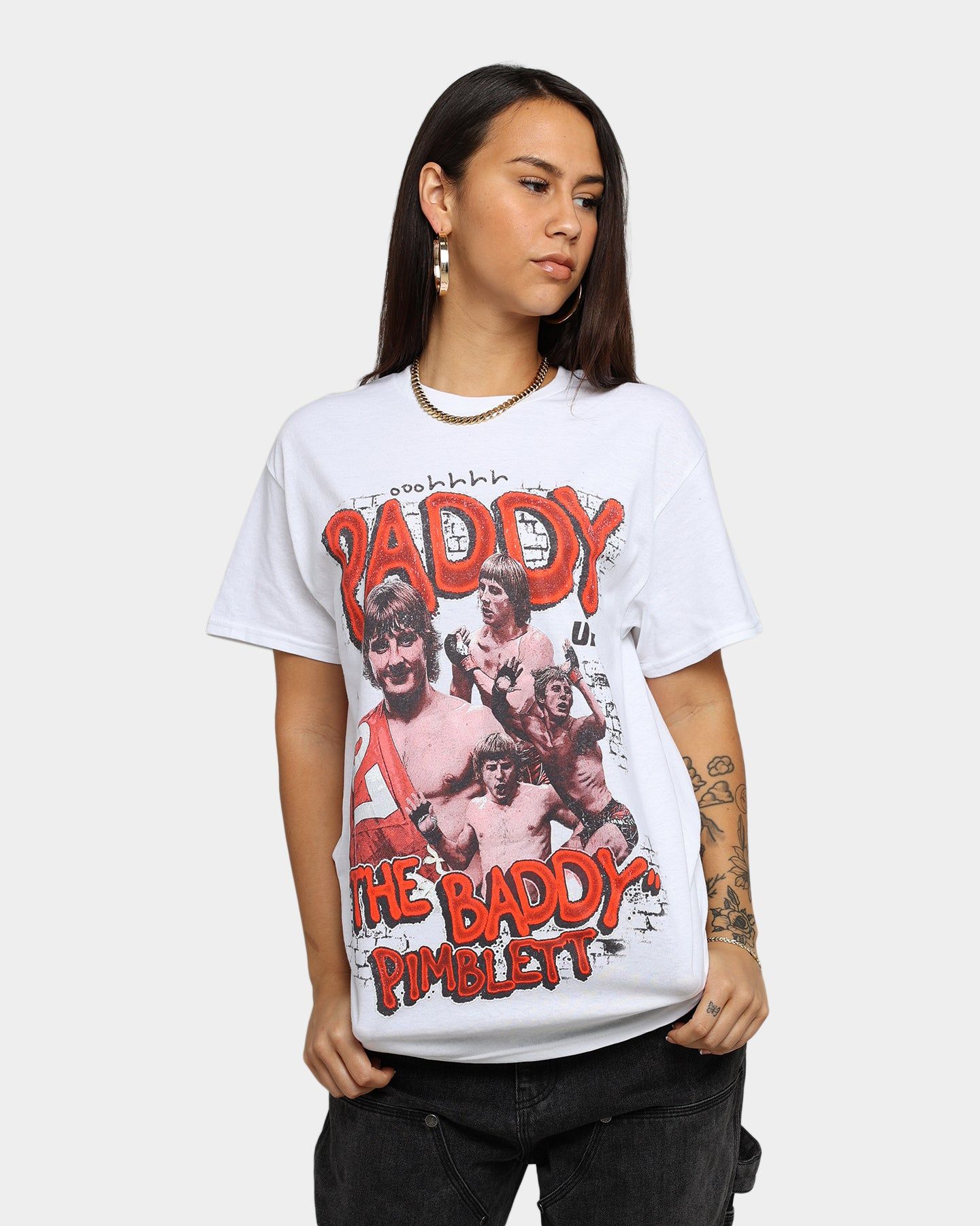 Goat Crew X UFC Paddy The Baddy T-Shirt White sold by Culture Kings