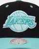 Mitchell & Ness Los Angeles Lakers "Ice Blue" Script Origin Snapback Black/Ice Blue sold by Culture Kings