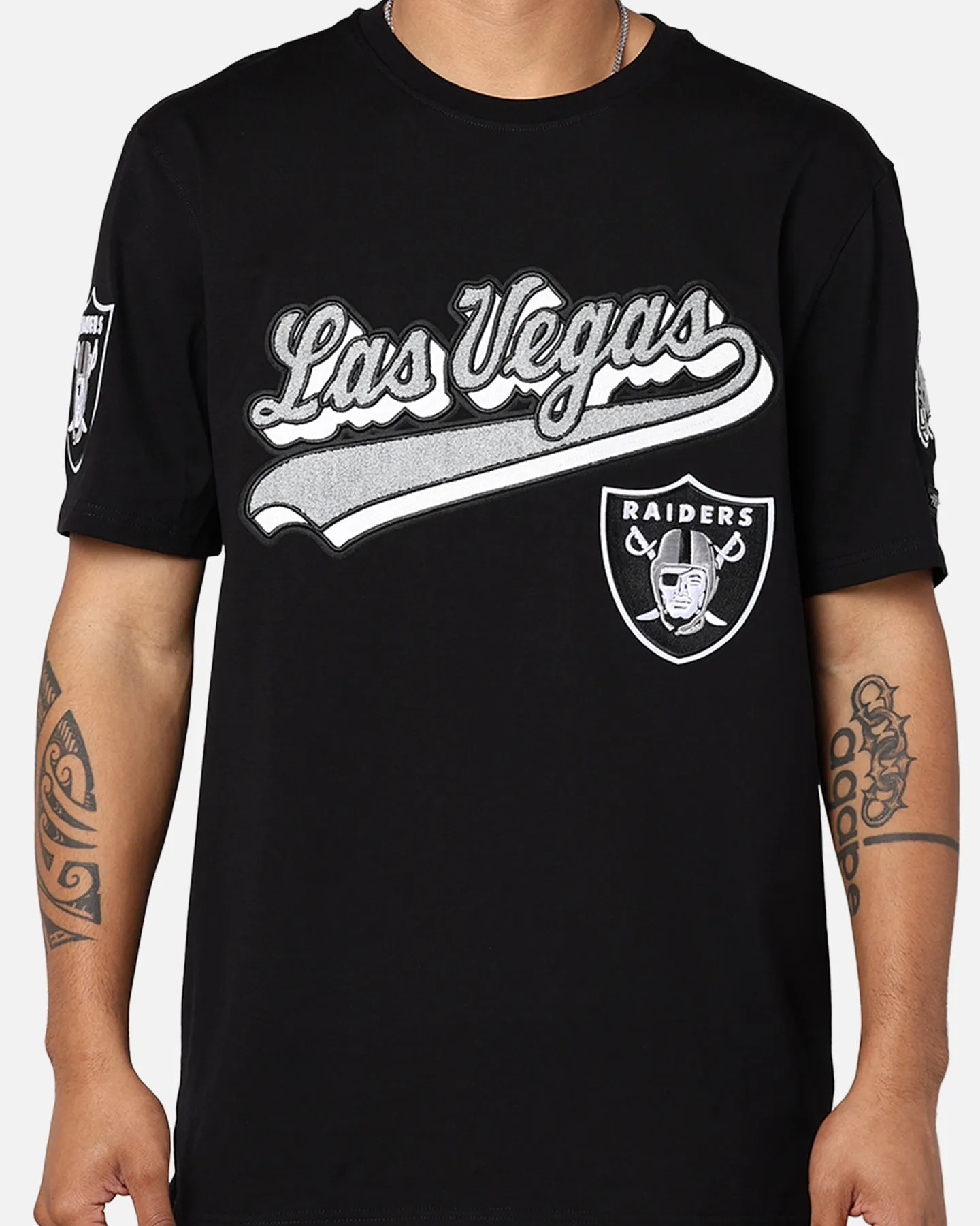 Pro Standard Las Vegas Raiders SJ T-Shirt Black sold by Culture Kings product image thumbnail 2