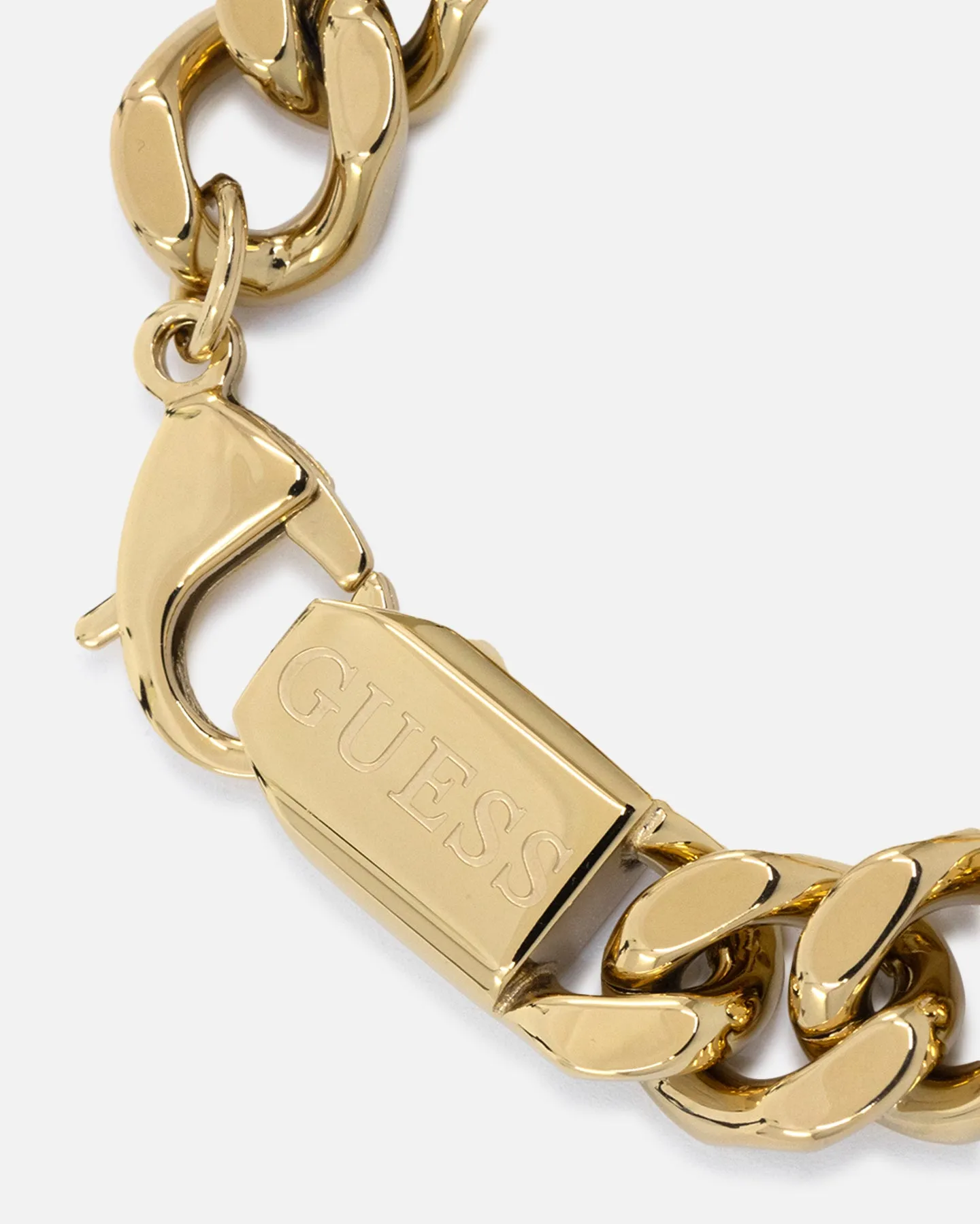 Guess Mainline South Alameda Shield Tag Bracelet Yellow Gold sold by Culture Kings product image thumbnail 5