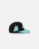 Mitchell & Ness Los Angeles Lakers "Ice Blue" Script Origin Snapback Black/Ice Blue sold by Culture Kings