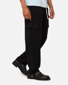 Carre Grain Superior Cargo Jogger Black sold by Culture Kings