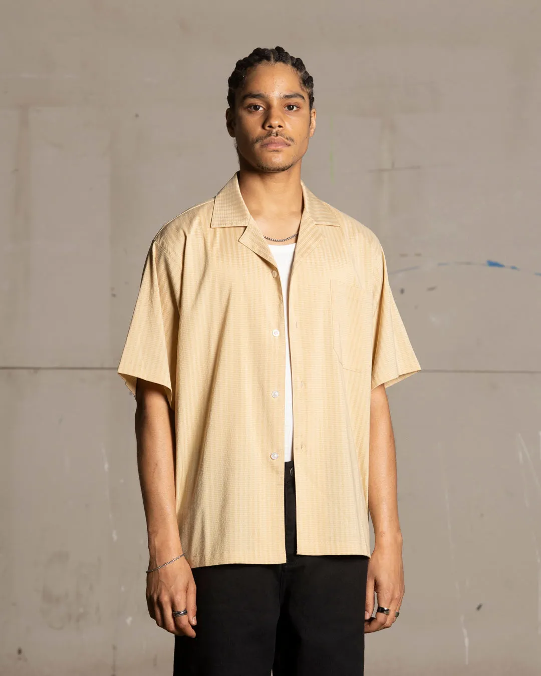 Saint Morta Villa Short Sleeve Shirt Tan sold by Culture Kings