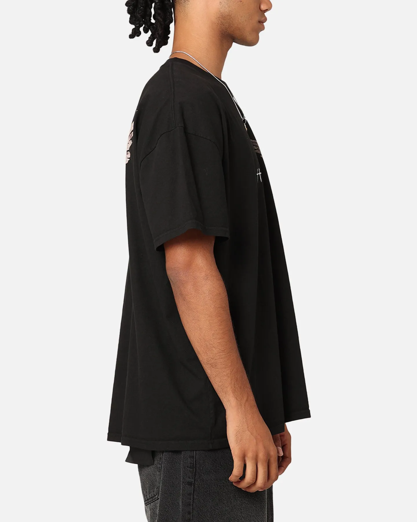 Saint Morta Momento Mori T-Shirt Black sold by Culture Kings product image thumbnail 5