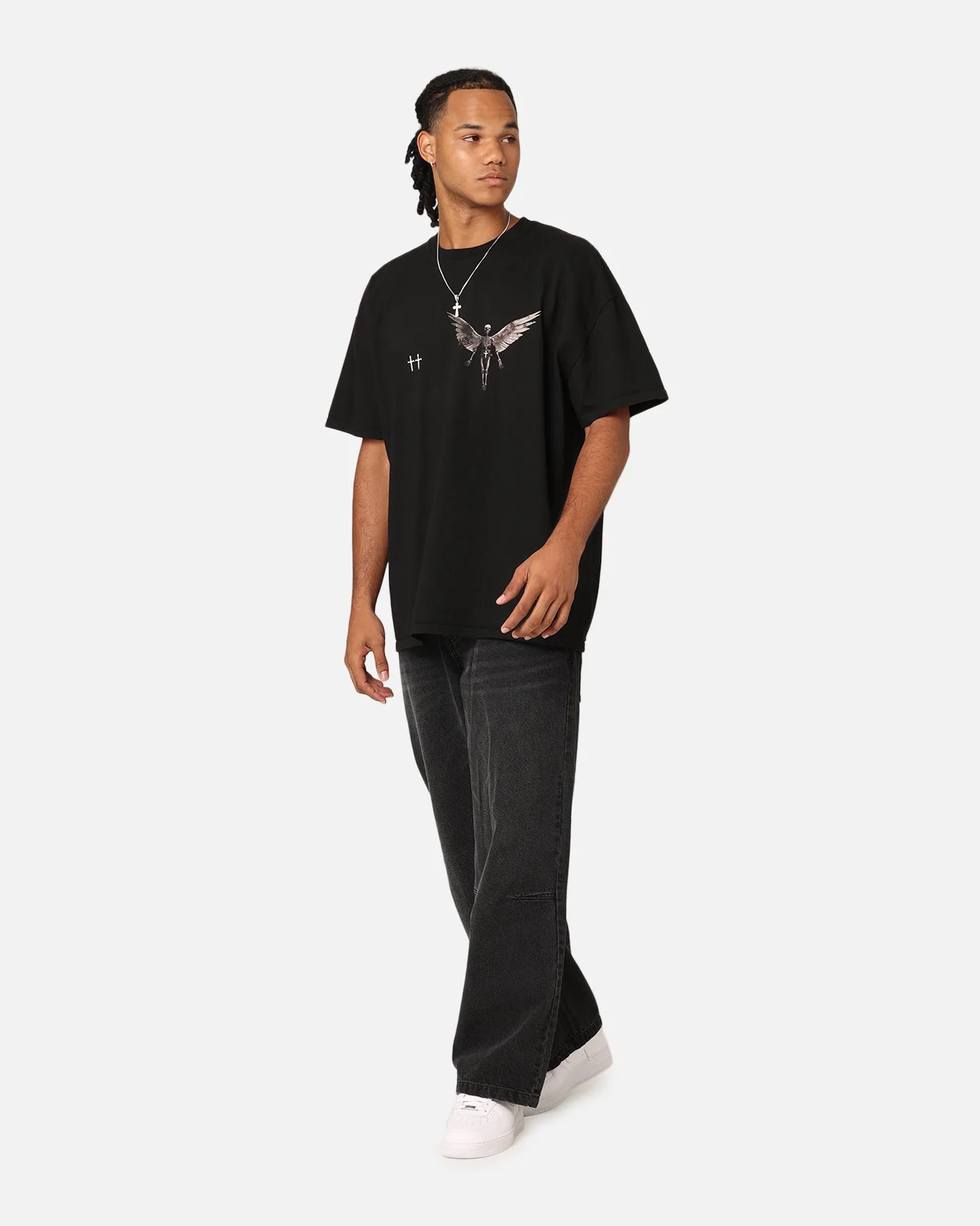 Saint Morta Momento Mori T-Shirt Black sold by Culture Kings product image thumbnail 3