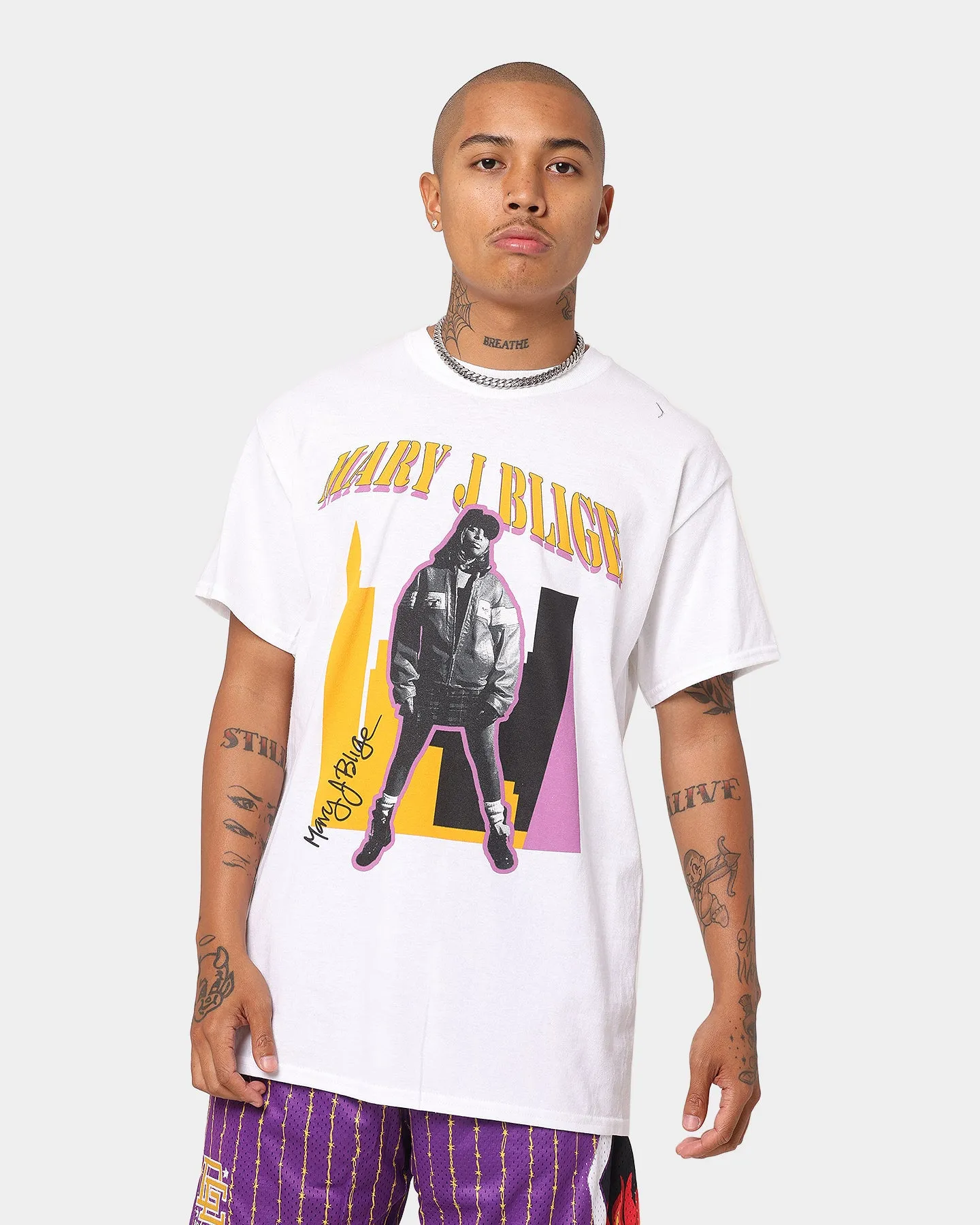 Bravado City Portrait T-Shirt White sold by Culture Kings