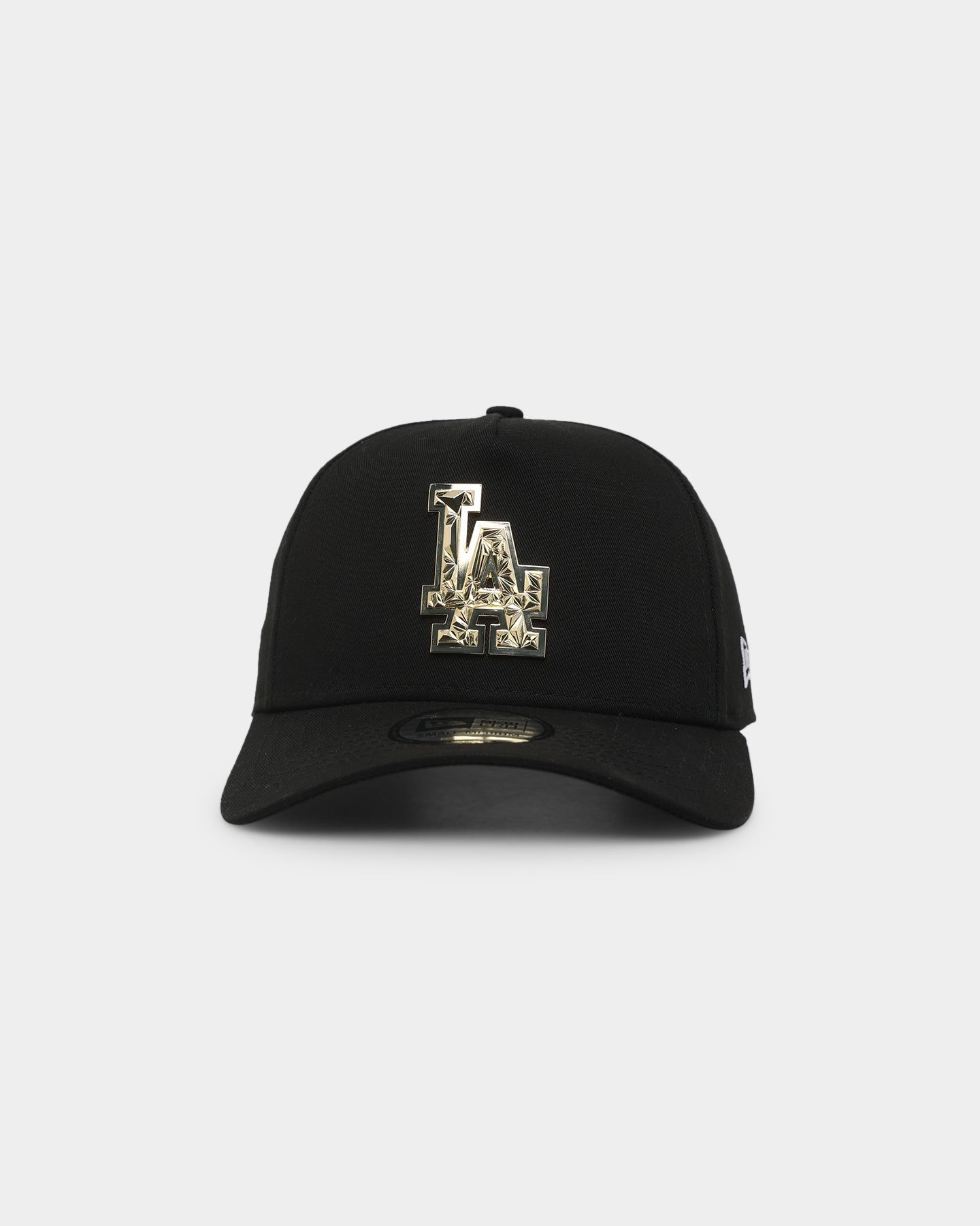 New Era Los Angeles Dodgers 'Fractured Metal' Badge 9FORTY K-Frame Snapback Black sold by Culture Kings