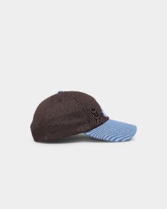 XLARGE Slanted Logo Snapback Brown/Navy sold by Culture Kings