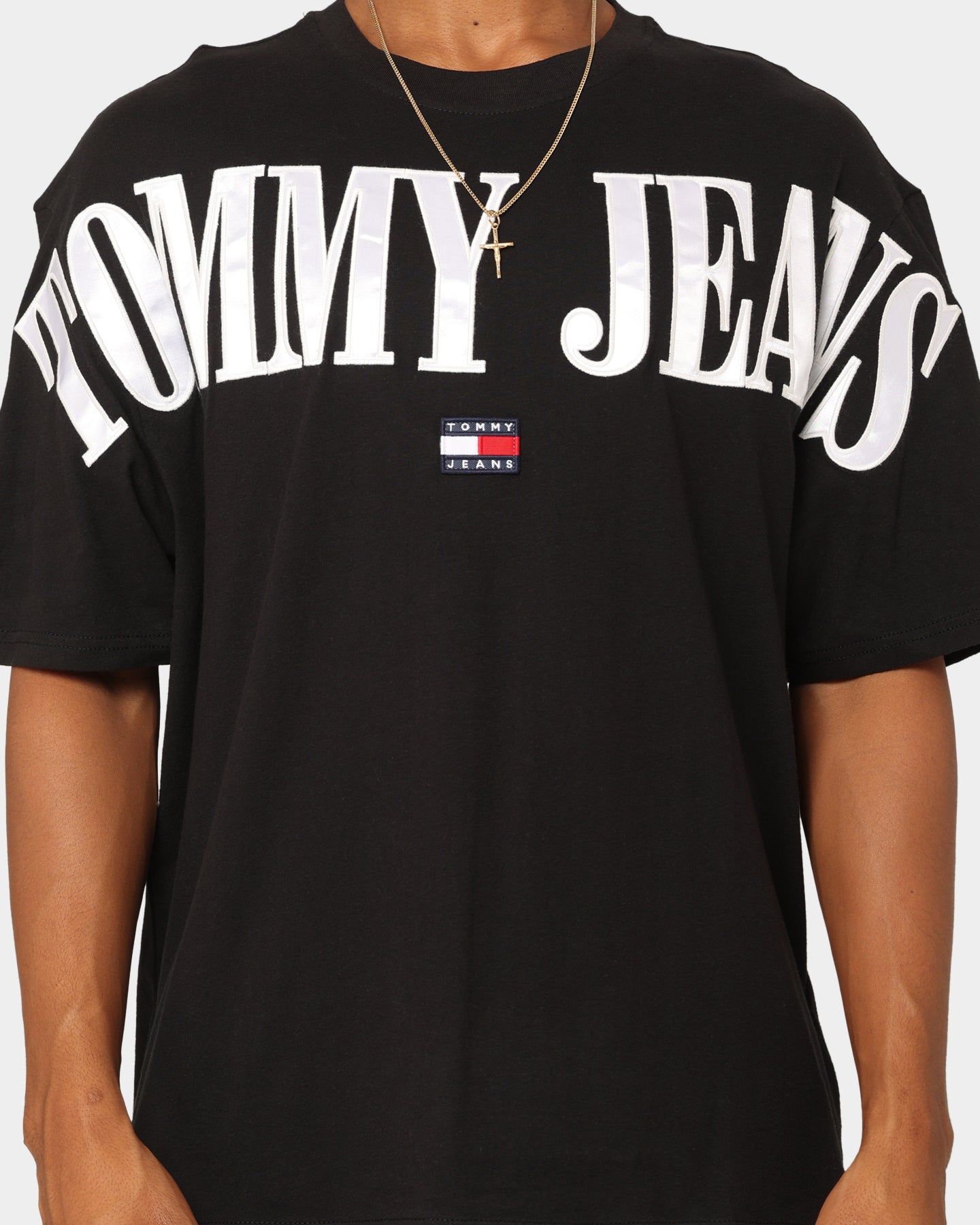 Tommy Jeans TJM Skater Archive Back Logo T-Shirt Black sold by Culture Kings product image thumbnail 3