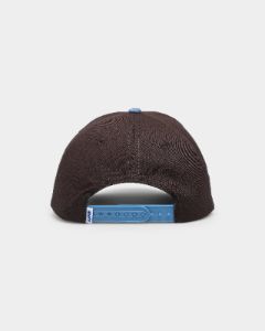 XLARGE Slanted Logo Snapback Brown/Navy sold by Culture Kings