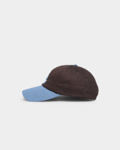 XLARGE Slanted Logo Snapback Brown/Navy sold by Culture Kings