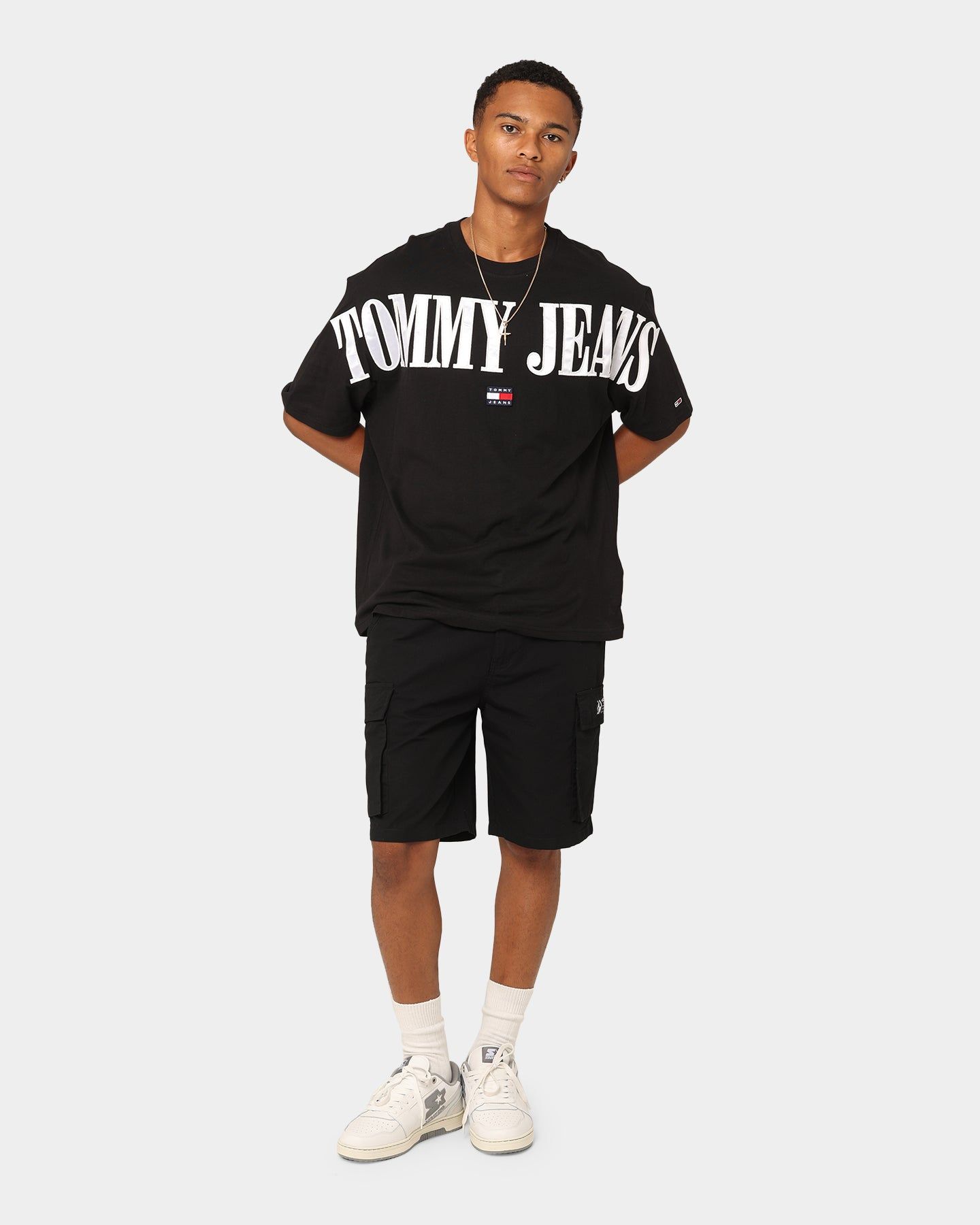 Tommy Jeans TJM Skater Archive Back Logo T-Shirt Black sold by Culture Kings product image thumbnail 2